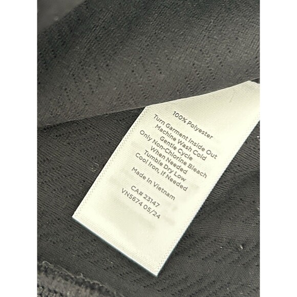 T By Talbots Jacket Medium Zip Fitted Textured Jacquard Active Athleisure - Picture 14 of 14